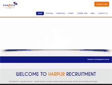 Tablet Screenshot of harpur-recruitment-ltd.co.uk